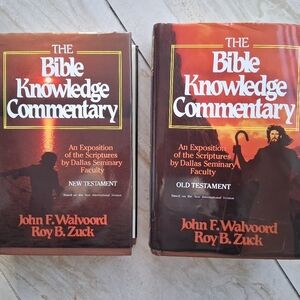 The Bible Knowledge Commentary Old & New Testaments Walvoord Zuck